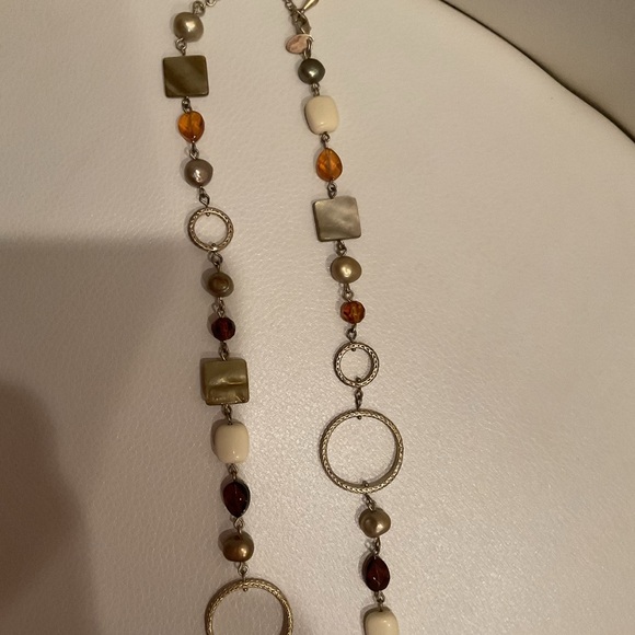 LIA SOPHIA - WOMENS NECKLACE brown gold - Picture 3 of 3